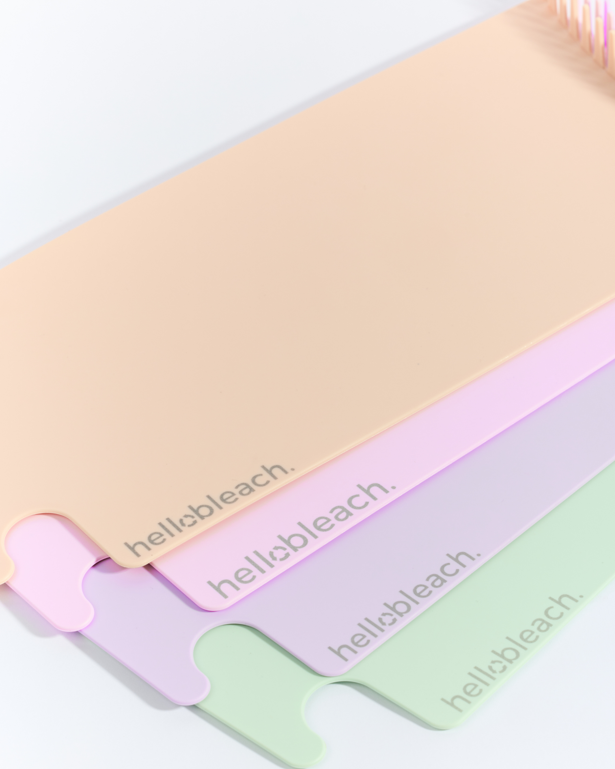 Planche de balayage Hello Bleach avec dents