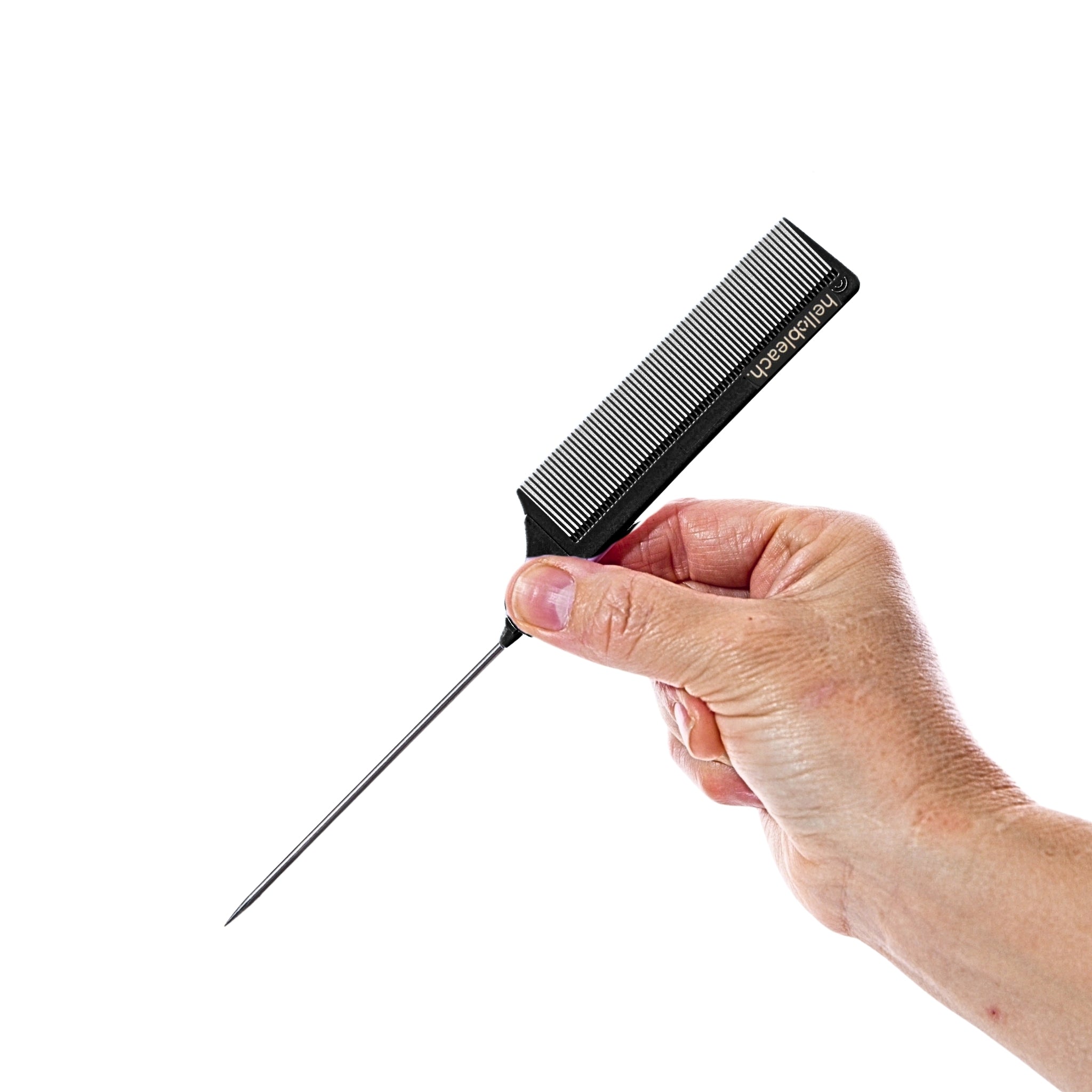 Peigne à queue Hello Bleach avec pointe en acier inoxydable