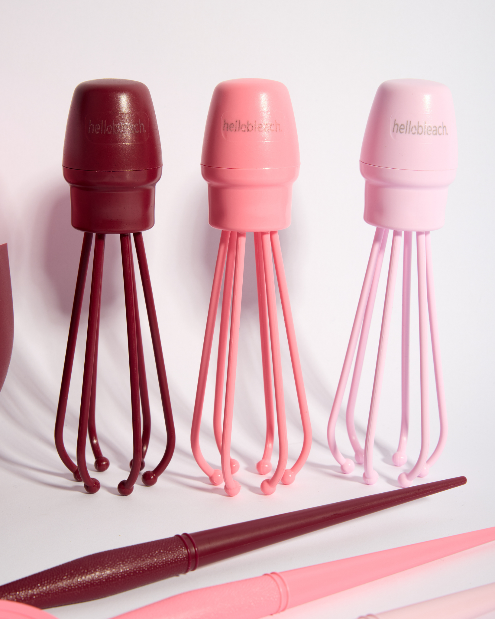 Luxe Stylist Set - Burgundy, Pink Pop & Bby Pink