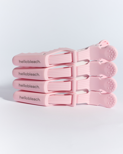 The Jumbo Croc Clip - Baby Pink (4 Pack)