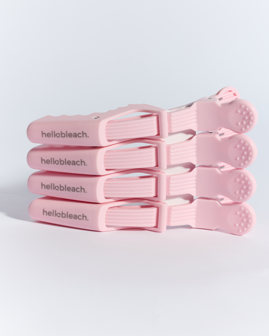The Jumbo Croc Clip - Baby Pink (4 Pack)