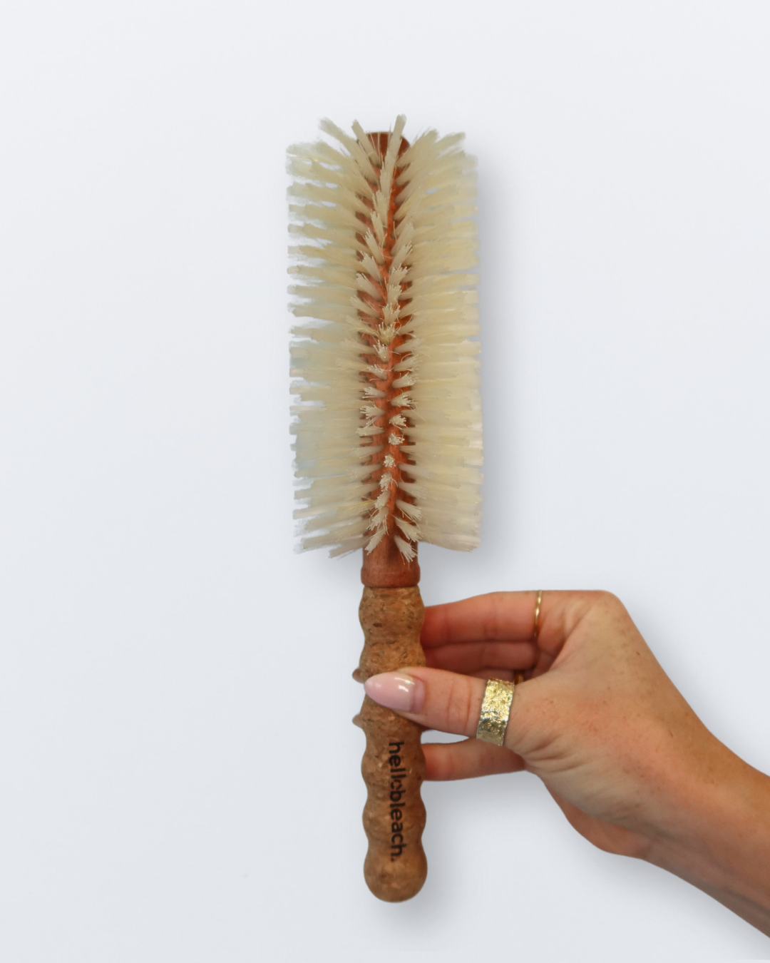 The Aziel - XL Barrel Boar + Nylon Brush