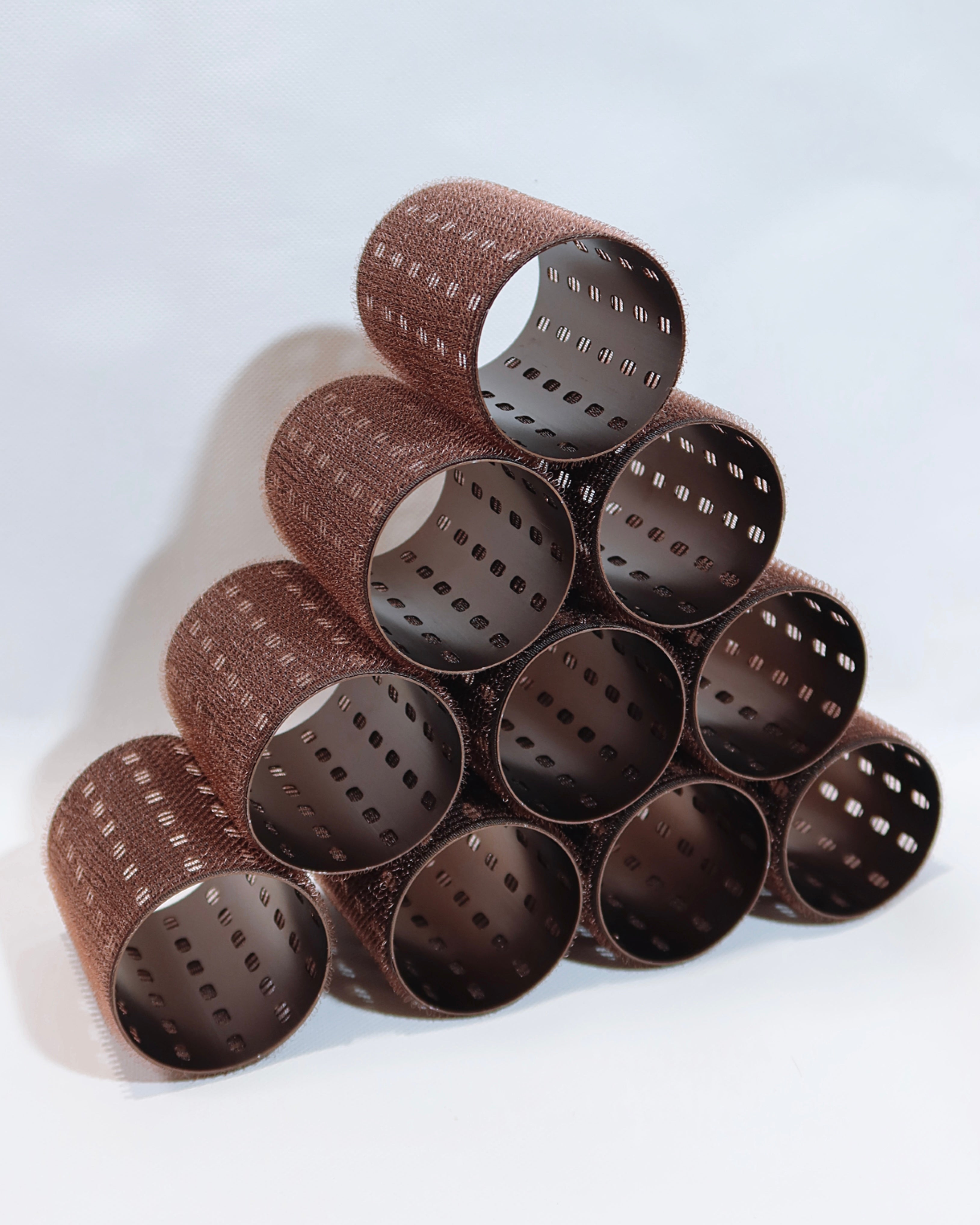 XL Thermal Hair Rollers - Walnut
