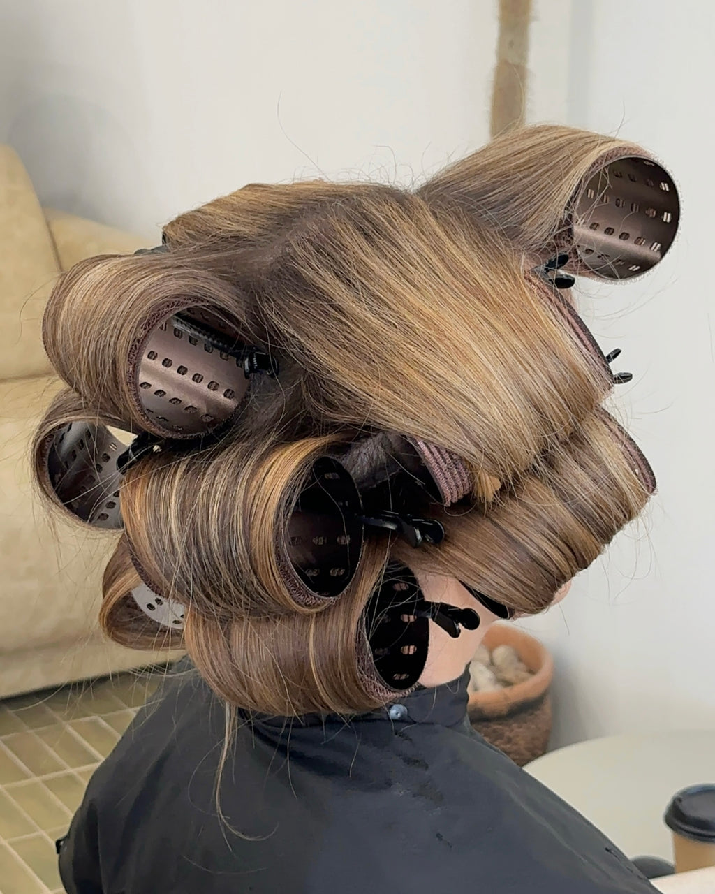 XL Thermal Hair Rollers - Walnut
