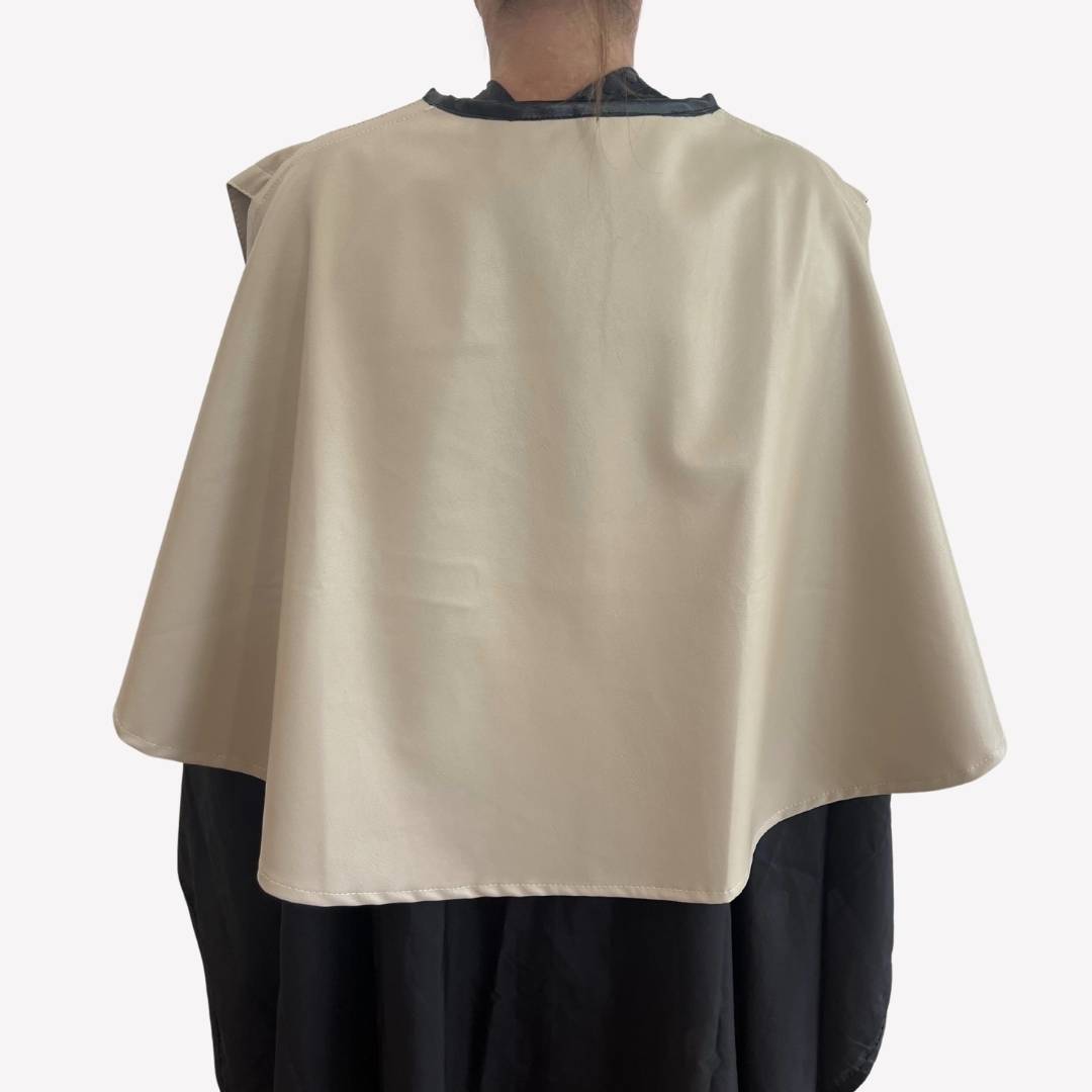NEW Pro Vegan Leather Cutting Cape - Ivory by Hello Bleach - Hello Bleach
