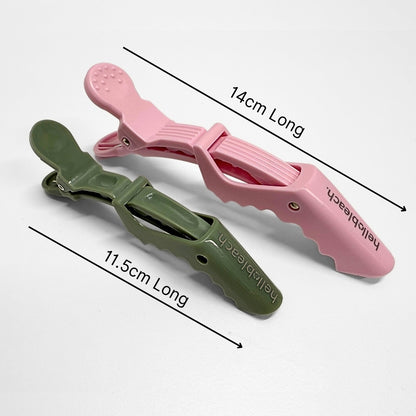The Jumbo Croc Clip - Baby Pink (4 Pack)