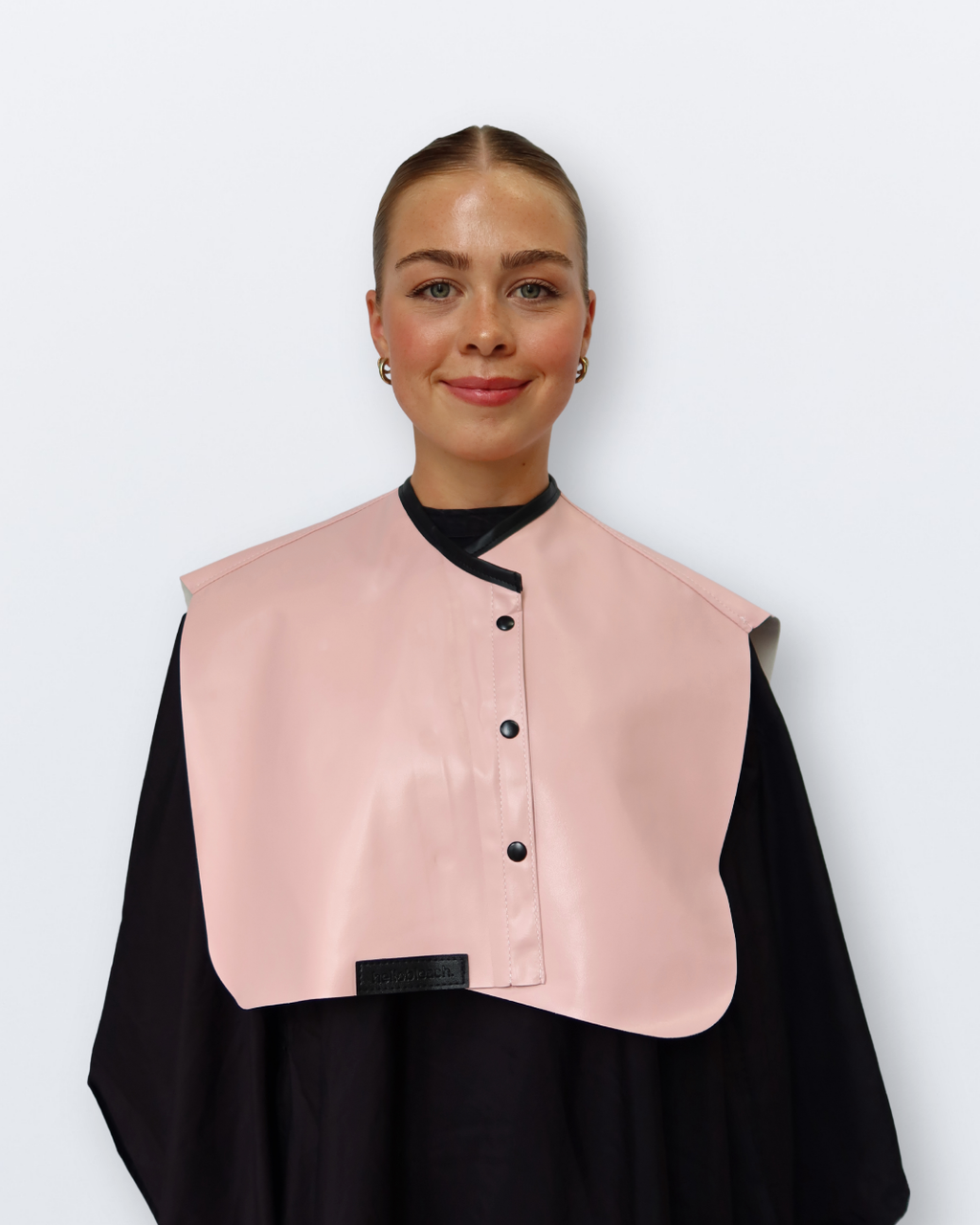 NOUVELLE Cape de coupe en cuir végétalien Pro - Noir par Hello Bleach